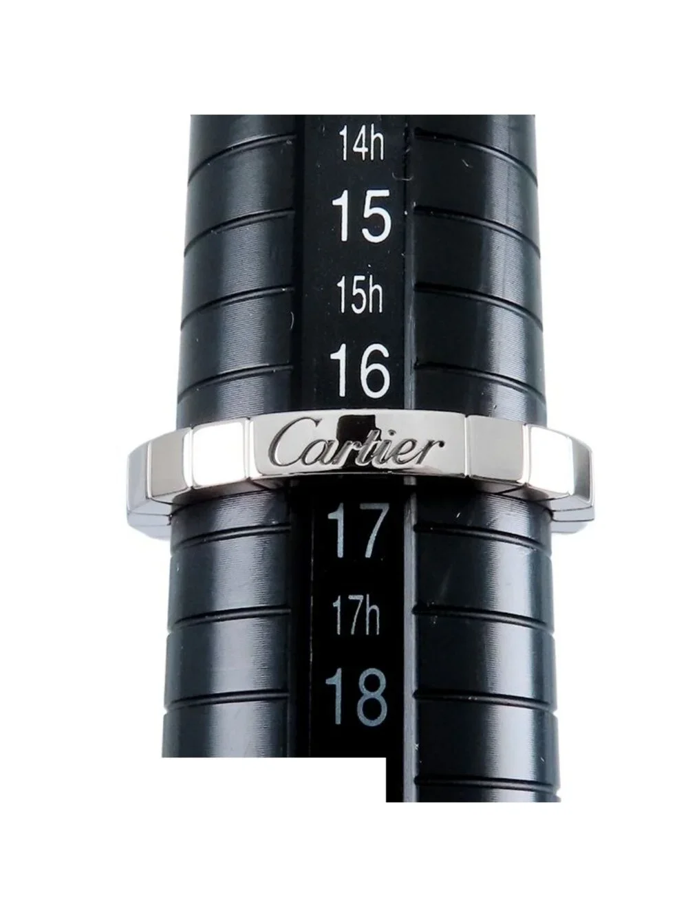 Cartier Lanieres Ring White Gold 18K 57